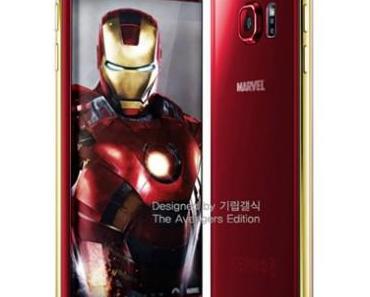 Marvel Avengers : Samsung Galaxy S6 im Iron-Man-Look