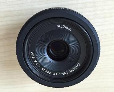 Blogflohmarkt: Canon 40mm 2,8 STM