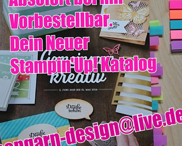 Jetzt den neuen Stampin’Up! Katalog bestellen!