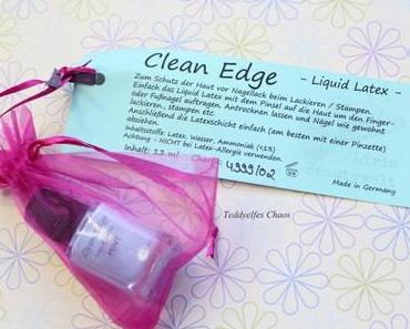 Clean Edge Liquid Latex – mein Freund und Helfer