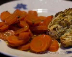 Würziges Möhrengemüse mit frischem Ingwer und Kardamom