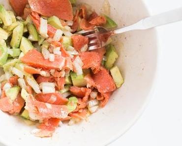 Lachs Avocado Salat ♥