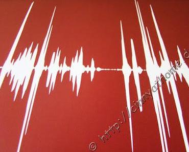 Schatzi´s Stimme als Bild mit ArtYourVoice