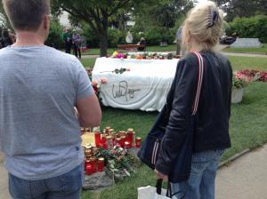 #Udo_Jürgens Ist immer noch gut besucht#Wiener_Zentralfriedhof am #Himmelfahrtstag 2015