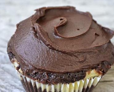 Chocolate-Cheesecake Cupcakes mit Schokofrosting
