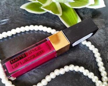Review Astor Matte Style Lip Lacquer  *230 Live your own Style*  Swatches