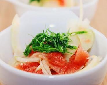 Zwei, die sich gefunden haben: Fenchel-Grapefruit Salat