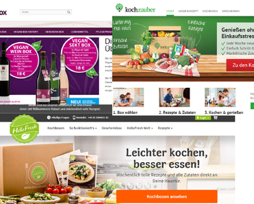 vegetarische und vegane Foodboxen