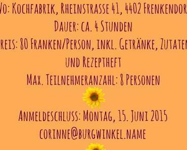 Thermomix Sommer-Kochkurs “Leckeres für den lauen Sommerabend”