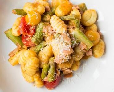Gnocchi mit grünem Spargel ♥