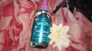 Got2b express dry Styling Spray und Tutorial: Schönes Volumen