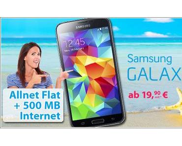 Mobilfunk Aktion: LTE Allnet Flat mit Smartphone für 19,90 € mtl.